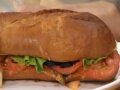 Фото Горячие бутерброды с килькой в томатном соусе