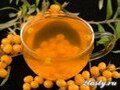 Фото Облепиховый чай с липовым медом