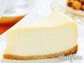 Фото Чизкейк из песочного печенья с сыром