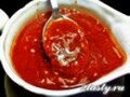 Фото Домашний острый соус из помидоров и красного перца