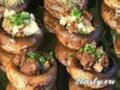 Рецепт Фаршированные мясом грибы