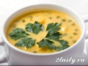 Рецепт Вкуснейший гороховый суп с овощами (фото)