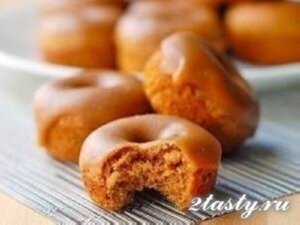 Рецепт Имбирные пончики в сахарной глазури (фото)