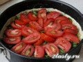 Фото Грибной киш с помидорами