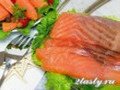 Фото Красная рыба под винным соусом