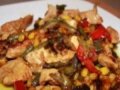 Рецепт Курица с кукурузой и перцем по-мексикански
