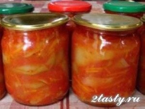 Рецепт Домашнее лечо из болгарского перца и помидоров (фото)