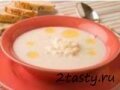 Молочный суп с картофелем и свежей капустой