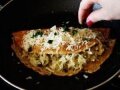 Рецепт Омлет с начинкой из капусты с сыром