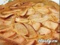 Пирог с яблоками плиткой