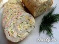 Рецепт Рулет из крабовых палочек с плавленным сыром