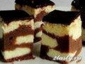 Фото Шоколадные сырники с творожной прослойкой