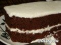 Фото Шоколадный торт с воздушным кремом