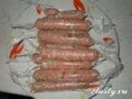 Фото Домашние сосиски из мяса индейки