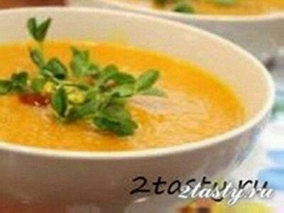 Рецепт Суп-пюре из сельдерея и моркови (фото)