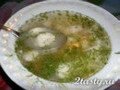 Фото Украинский суп с галушками