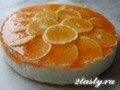 Торт с творогом и апельсинами «Оранжевое наслаждение»