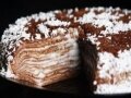 Фото Блинный торт с кремом из молока