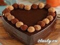 Торт «Трюфельное сердце»