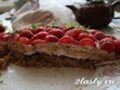 Рецепт Очень вкусный творожный торт с клубникой