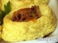 Гнездышки из картофеля с сыром и грибами