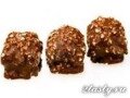 Шоколадные конфеты с грецкими орехами или арахисом
